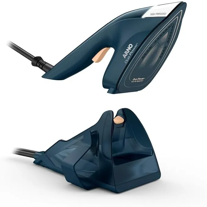 2 em 1 Ferro e Vaporizador Duo Power, Vapor Super Potente, 1700W, Azul, FVDP 110V