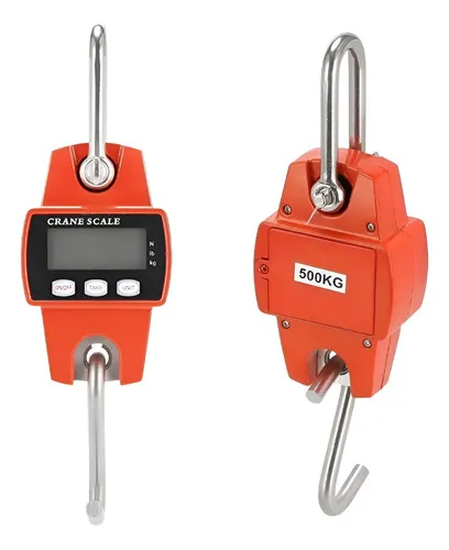Balança Digital 500 Kg Guindaste Industrial Lcd Portátil Cor 127/220v Laranja