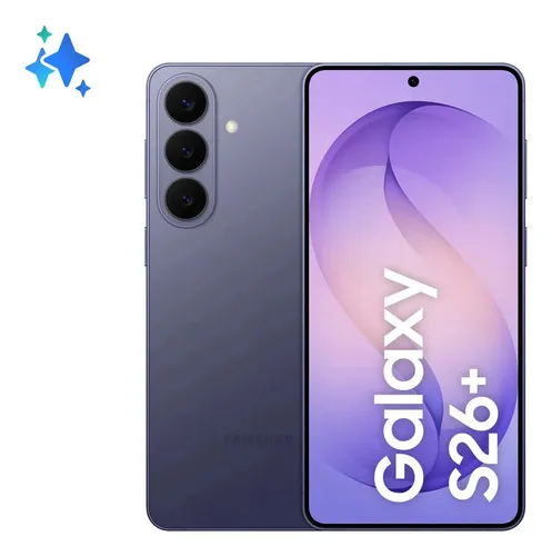 Samsung Galaxy S26+, 512gb, 12gb, Galaxy Ai, Câmera Tripla Violeta