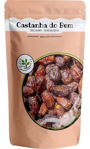 Tâmara Jumbo 1kg Com Caroço - Castanha Do Bem