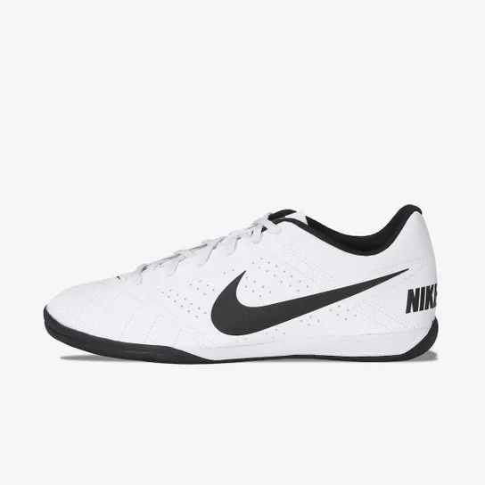 Chuteira Nike Beco 2 Futsal - Branco+Preto